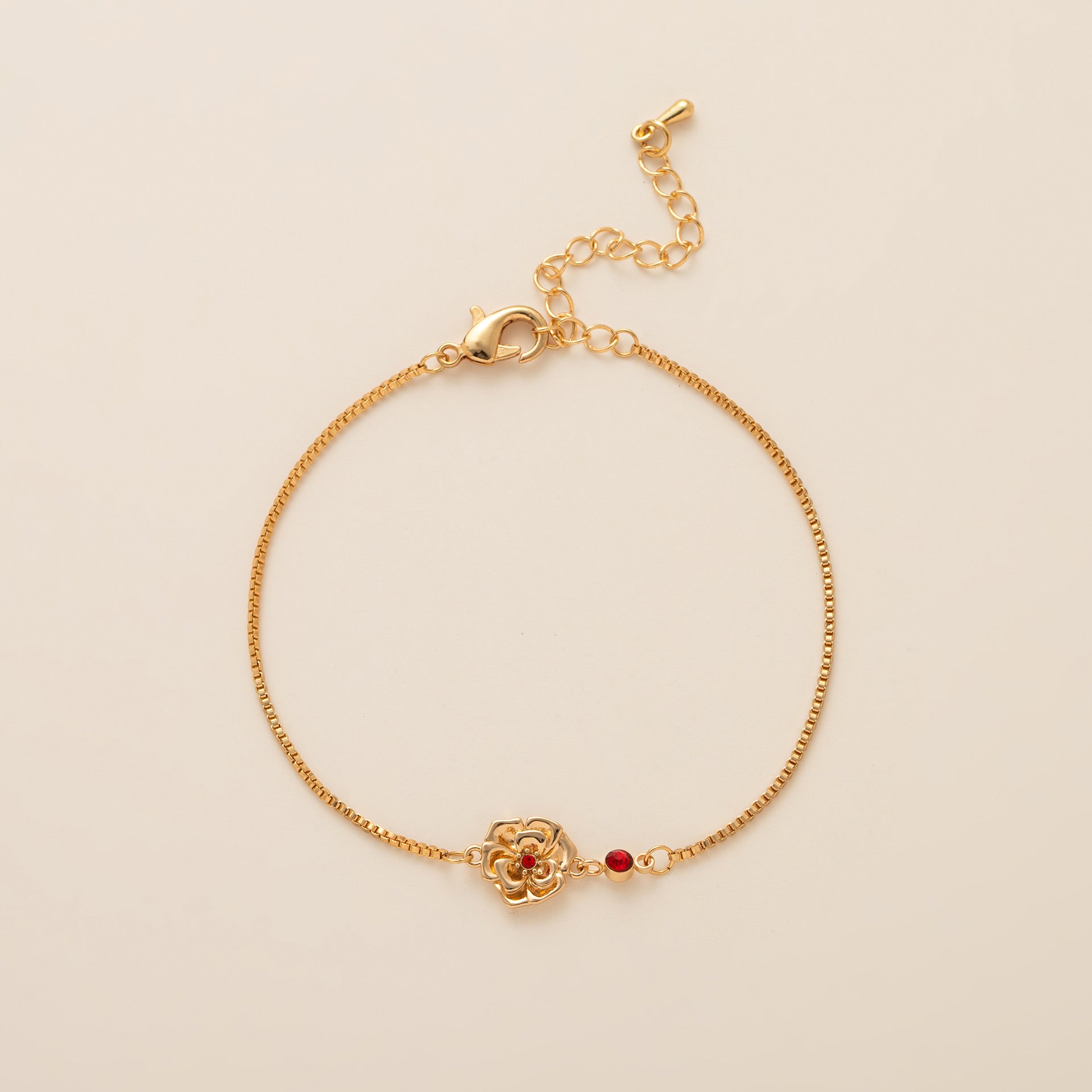 Petal Gem Bloom Bracelet