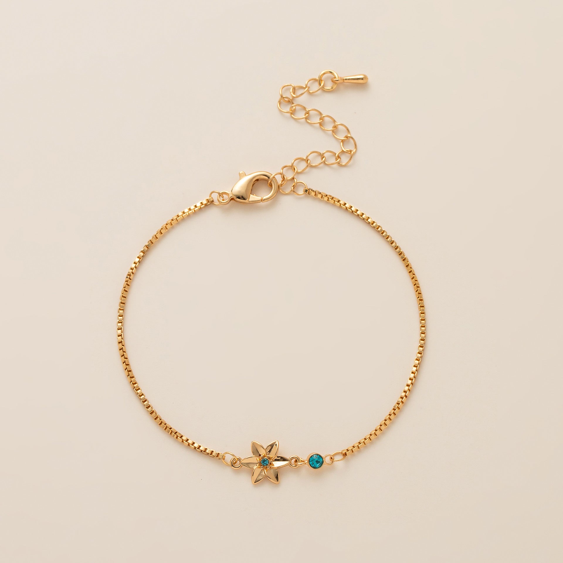 Petal Gem Bloom Bracelet