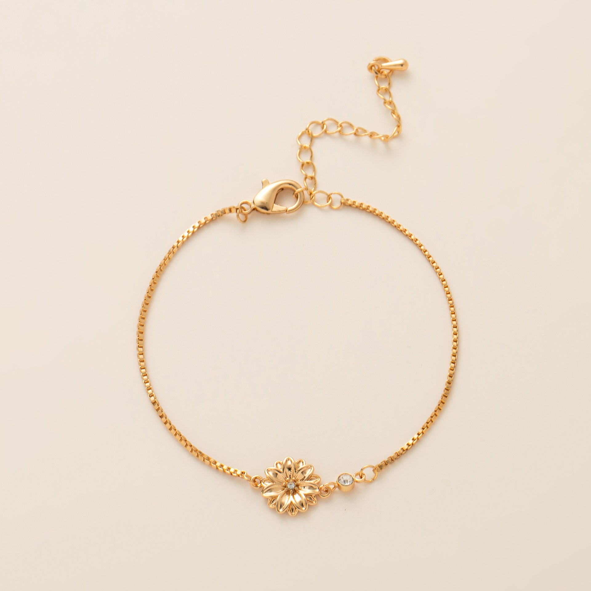 Petal Gem Bloom Bracelet