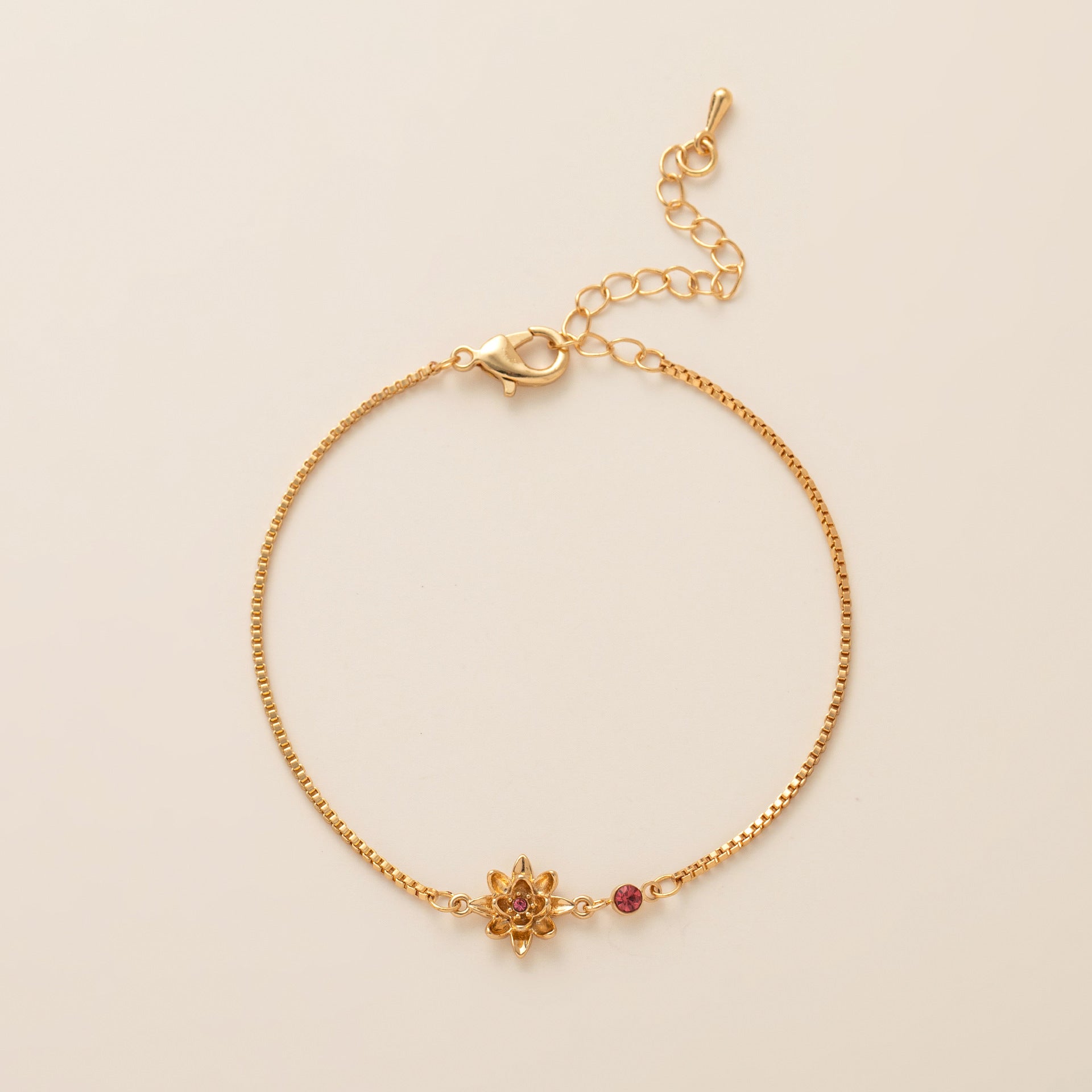 Petal Gem Bloom Bracelet