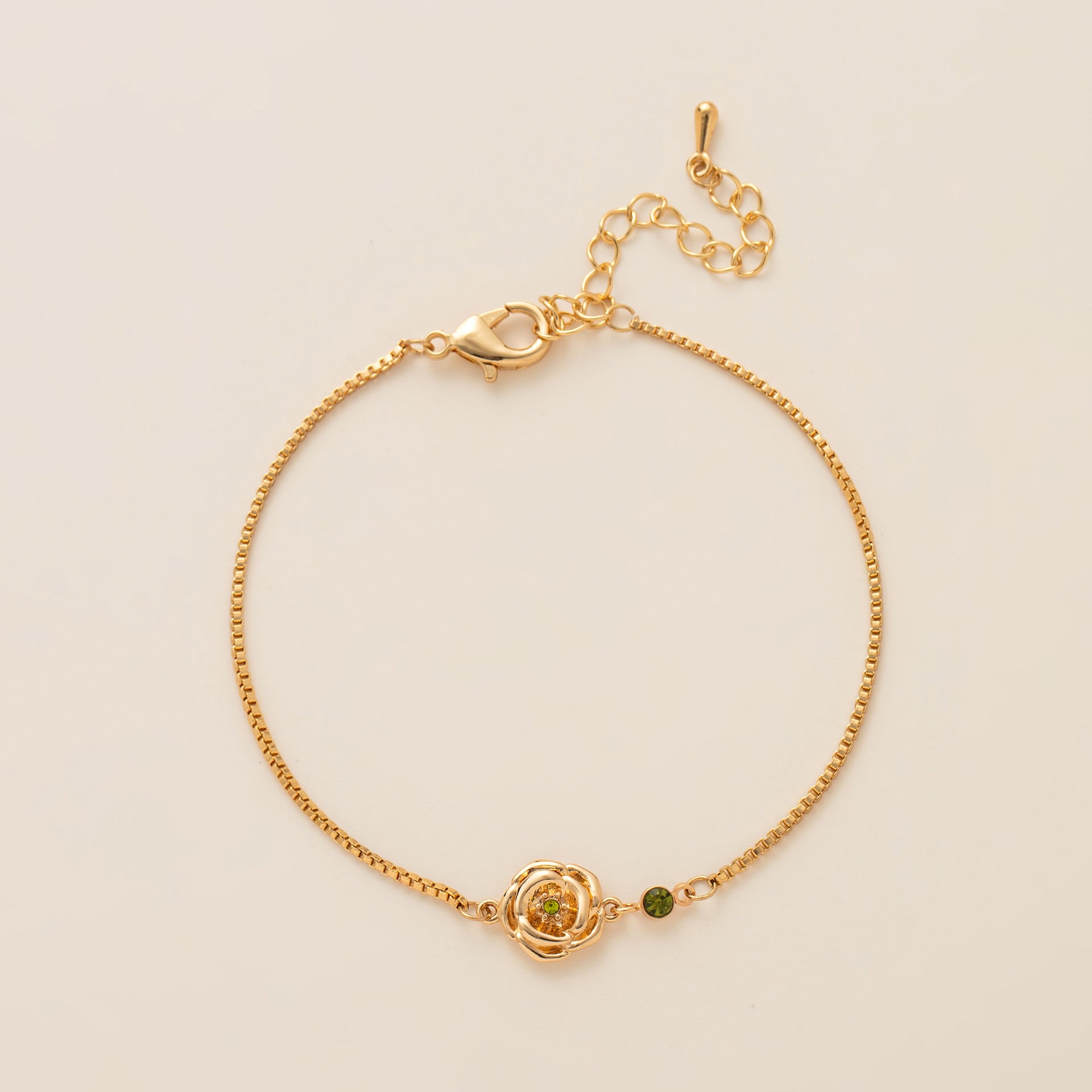 Petal Gem Bloom Bracelet