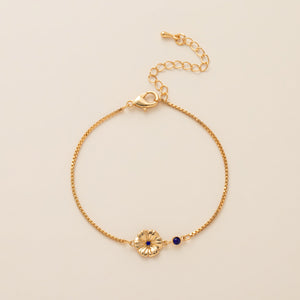 Petal Gem Bloom Bracelet
