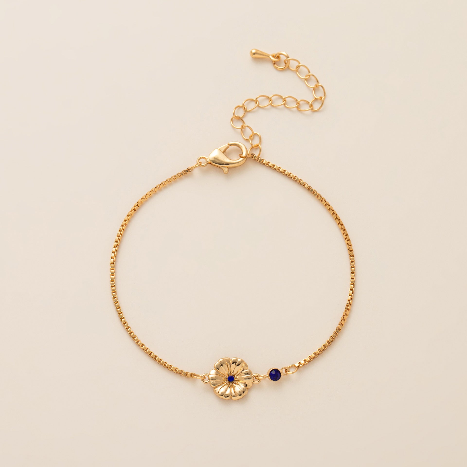 Petal Gem Bloom Bracelet