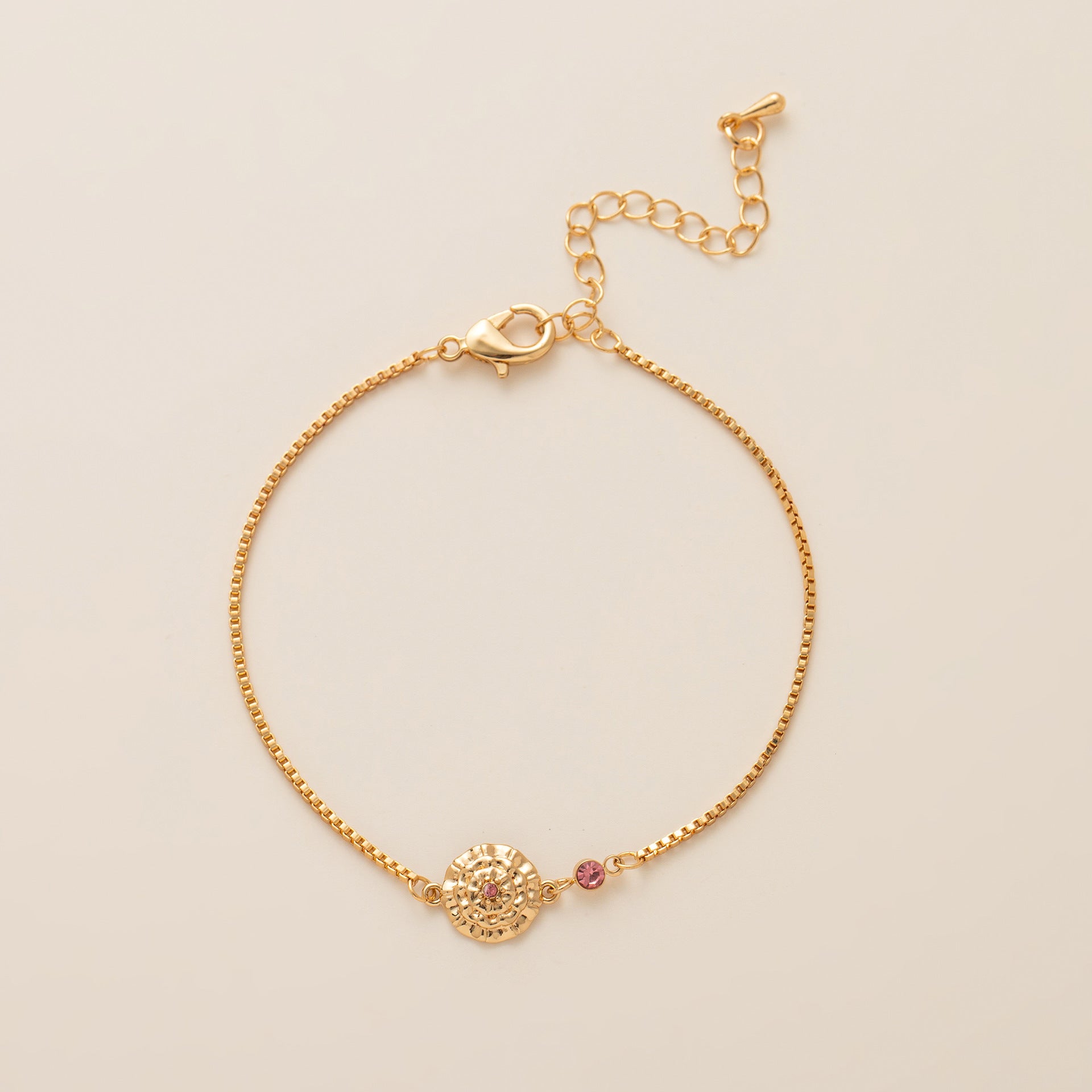 Petal Gem Bloom Bracelet