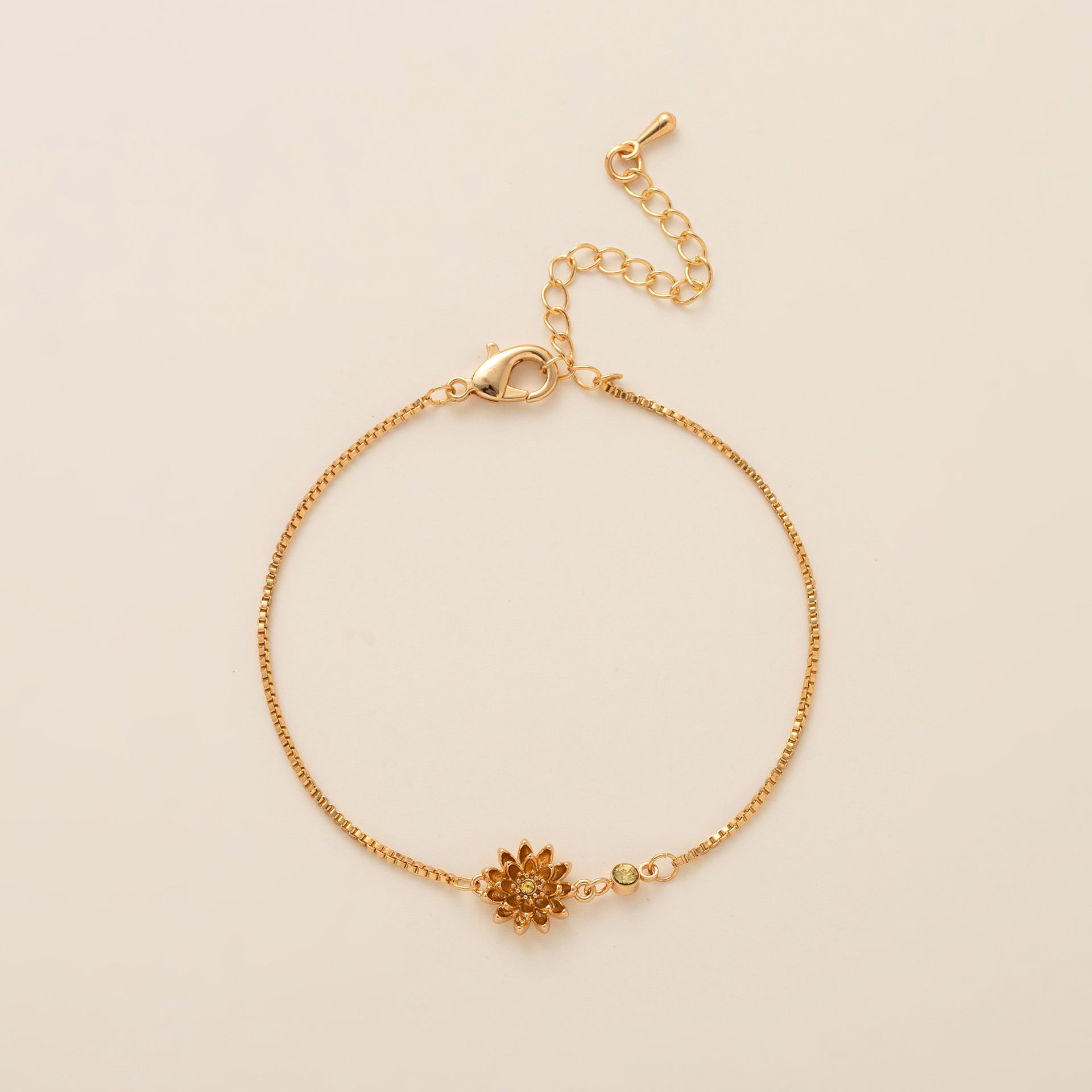 Petal Gem Bloom Bracelet