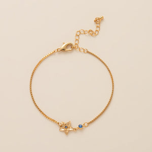 Petal Gem Bloom Bracelet