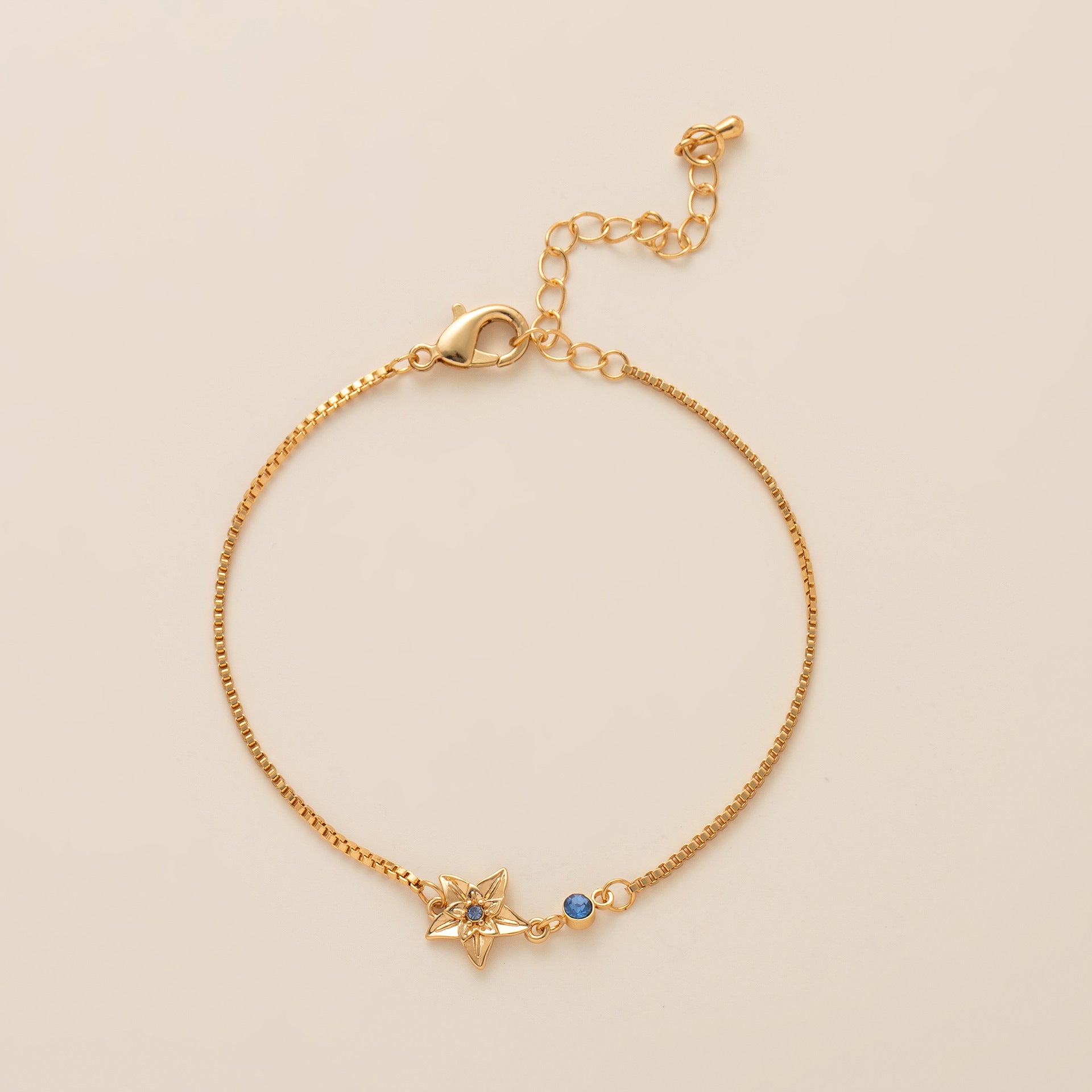 Petal Gem Bloom Bracelet