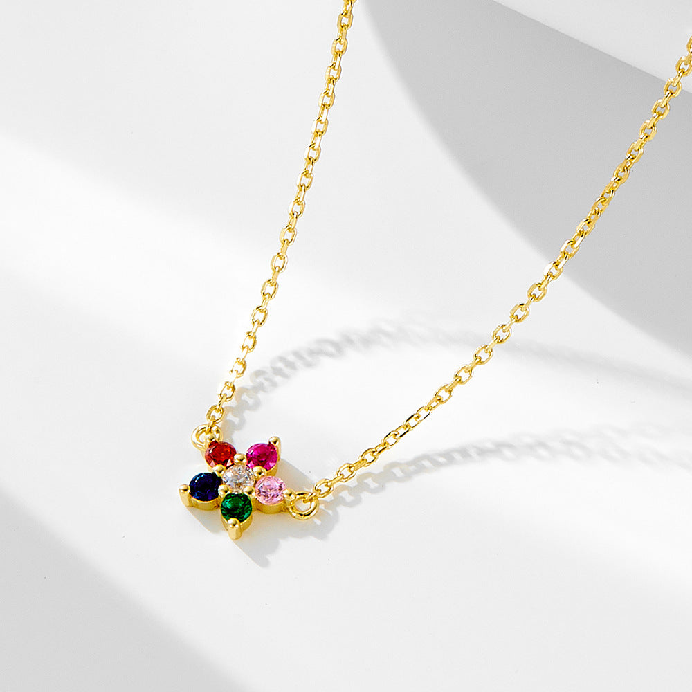 Spectrum Bloom Necklace