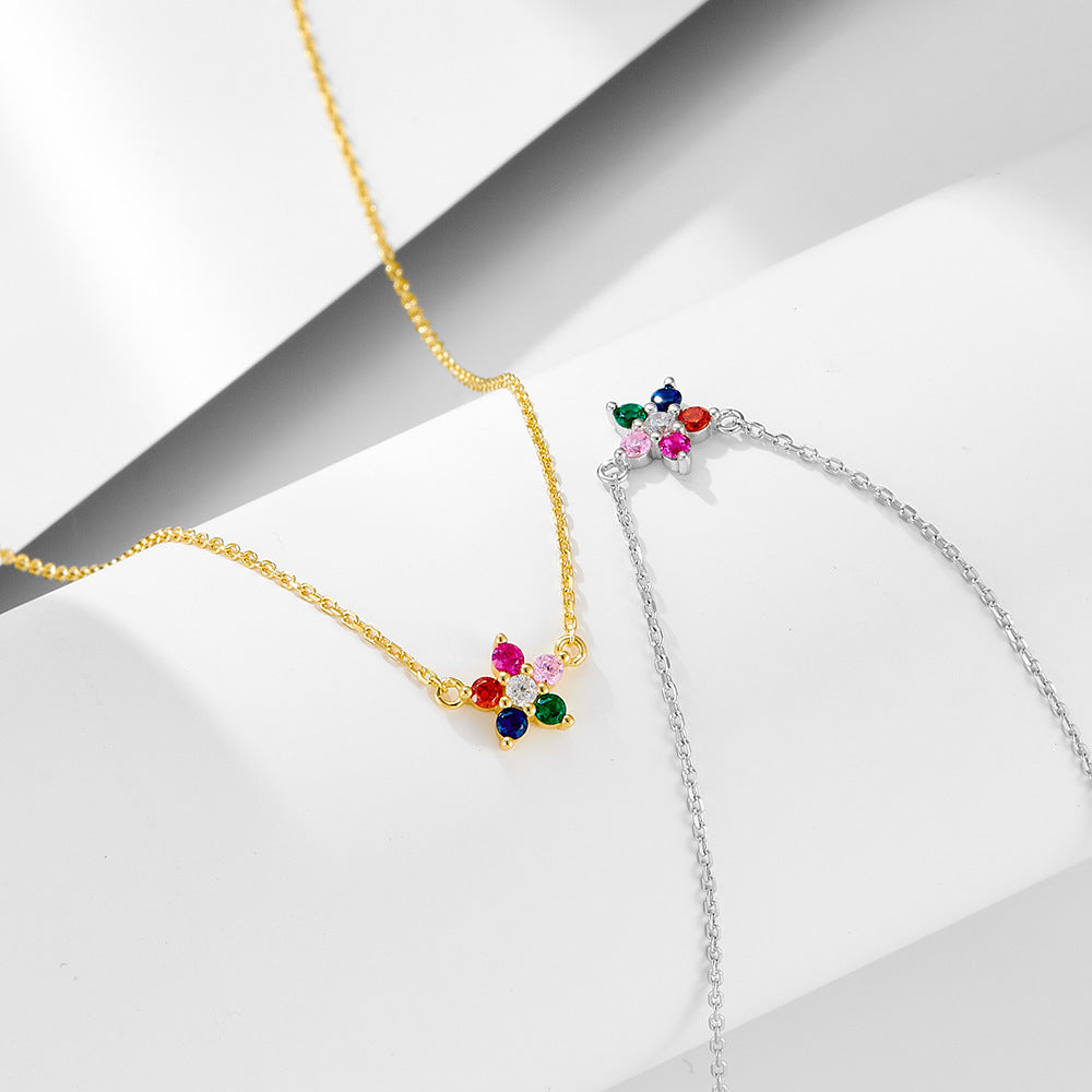 Spectrum Bloom Necklace