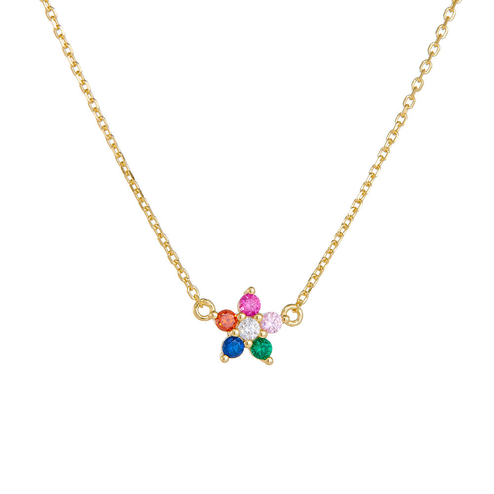Spectrum Bloom Necklace