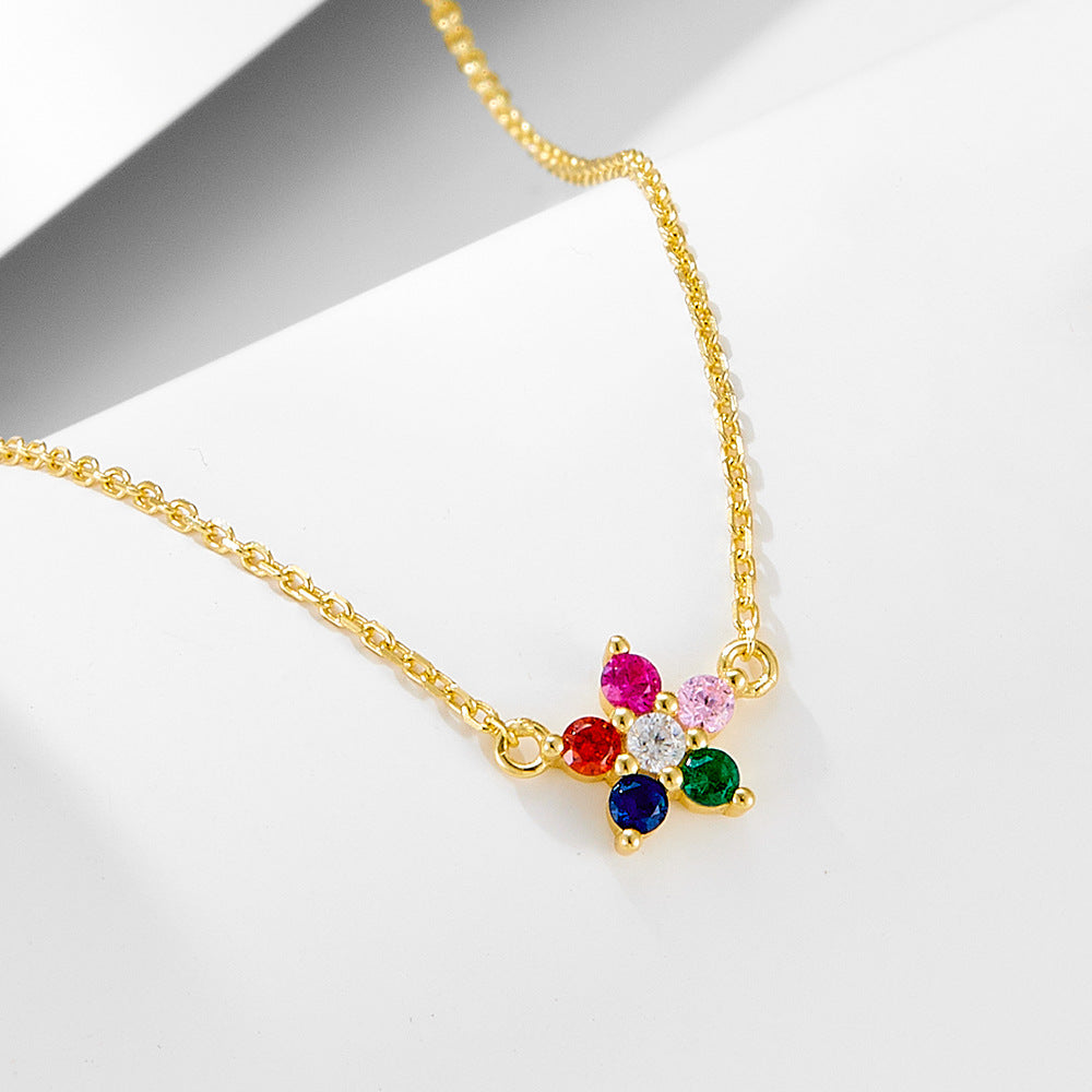 Spectrum Bloom Necklace