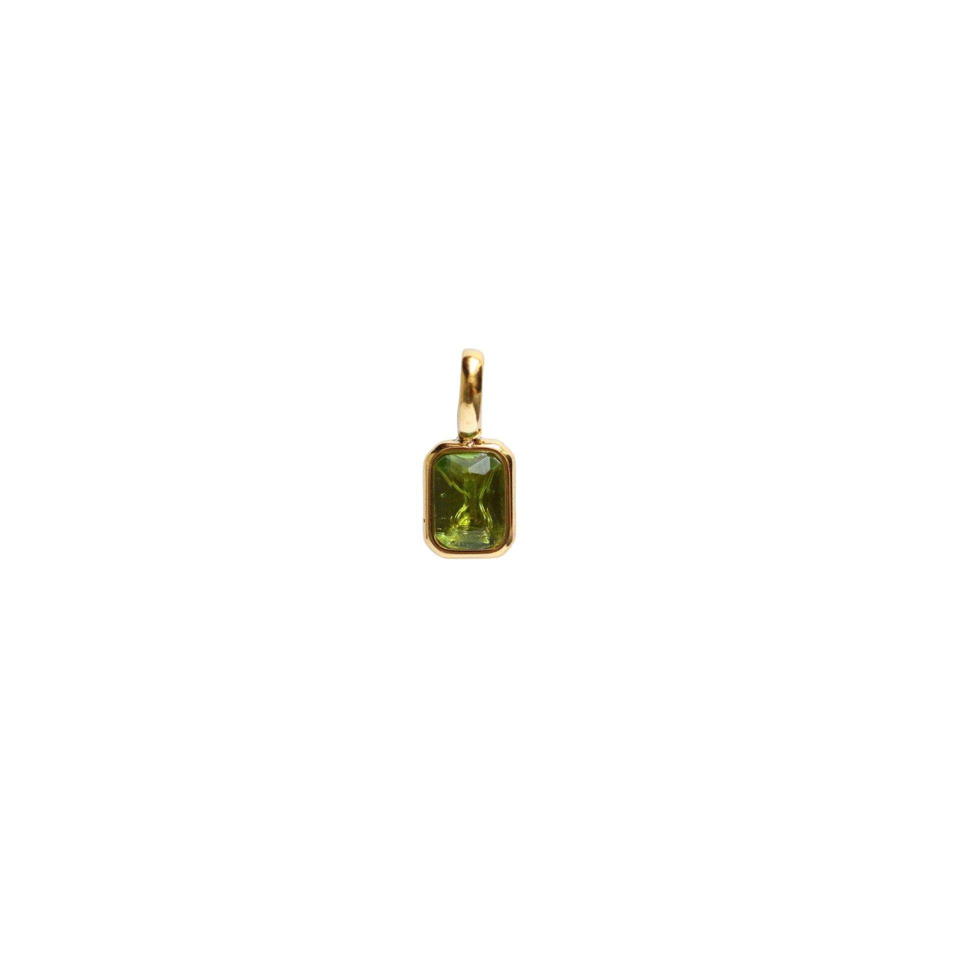 Birth Bar Gem Charm Necklace