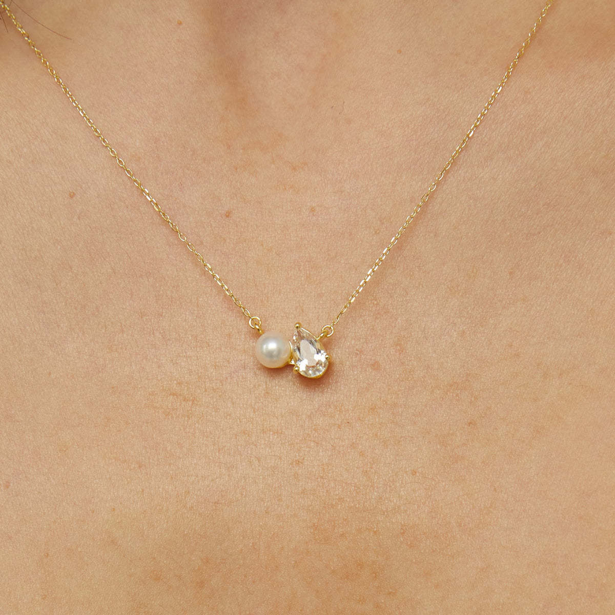 Pearl Birthstones Necklace Stella Harte