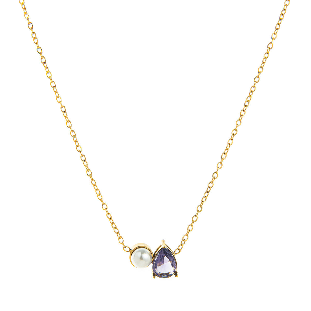 Pearl Birthstones Necklace Stella Harte