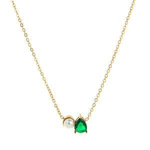 Pearl Birthstones Necklace