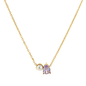 Pearl Birthstones Necklace