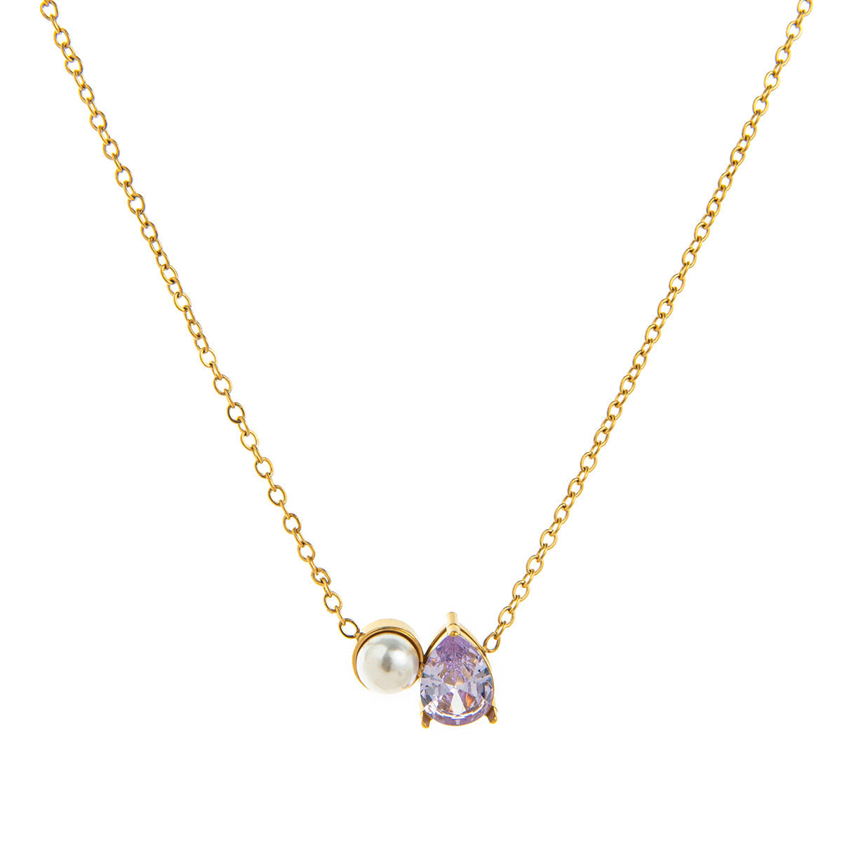 Pearl Birthstones Necklace Stella Harte