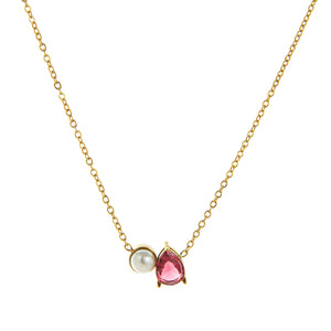 Pearl Birthstones Necklace