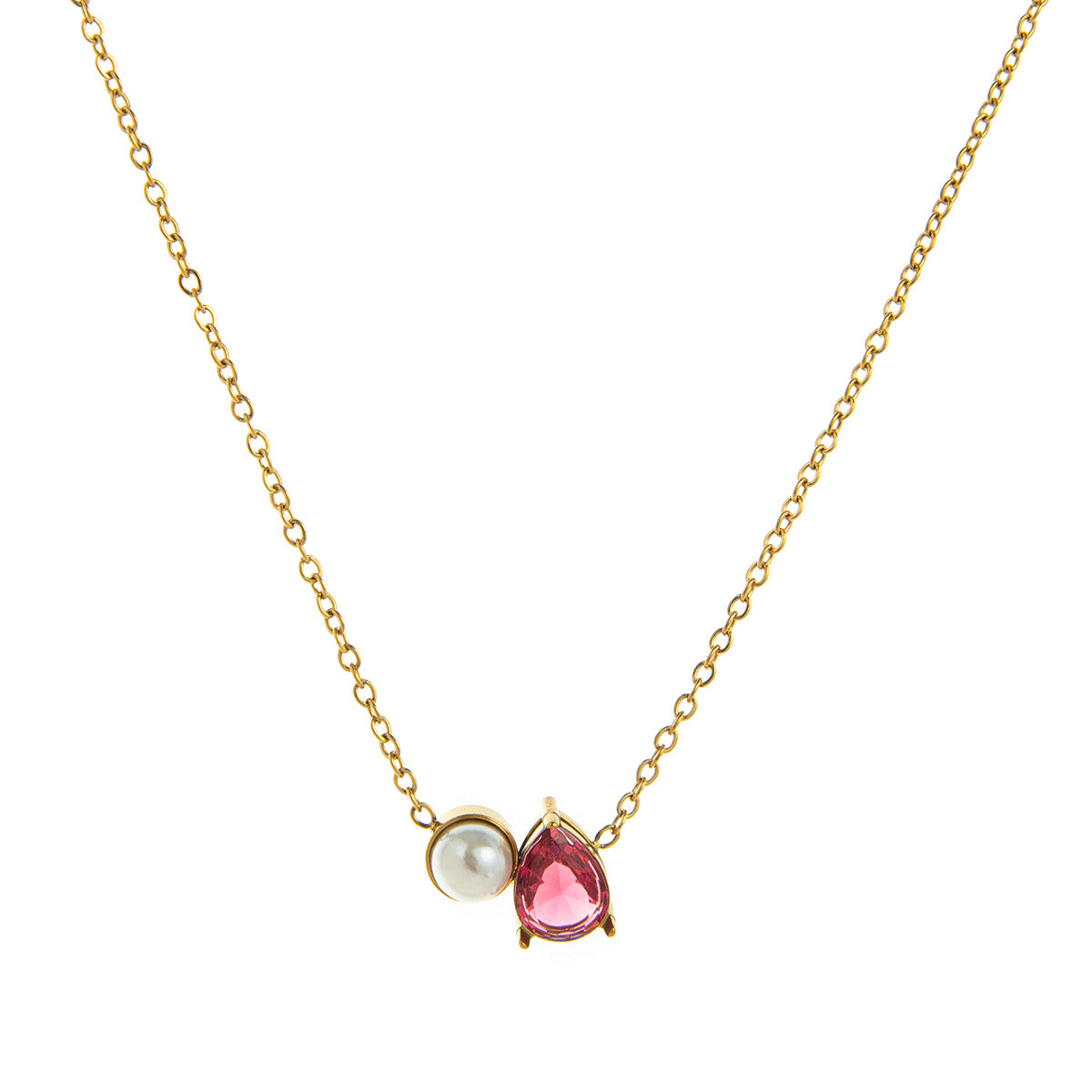 Pearl Birthstones Necklace Stella Harte