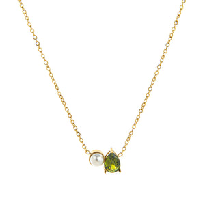 Pearl Birthstones Necklace
