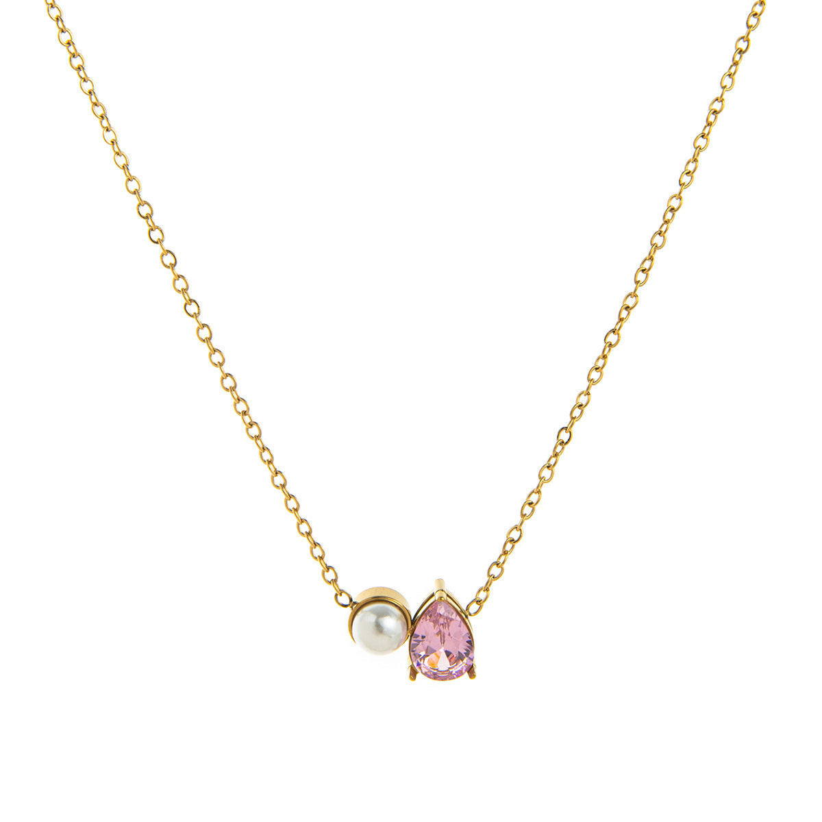 Pearl Birthstones Necklace Stella Harte