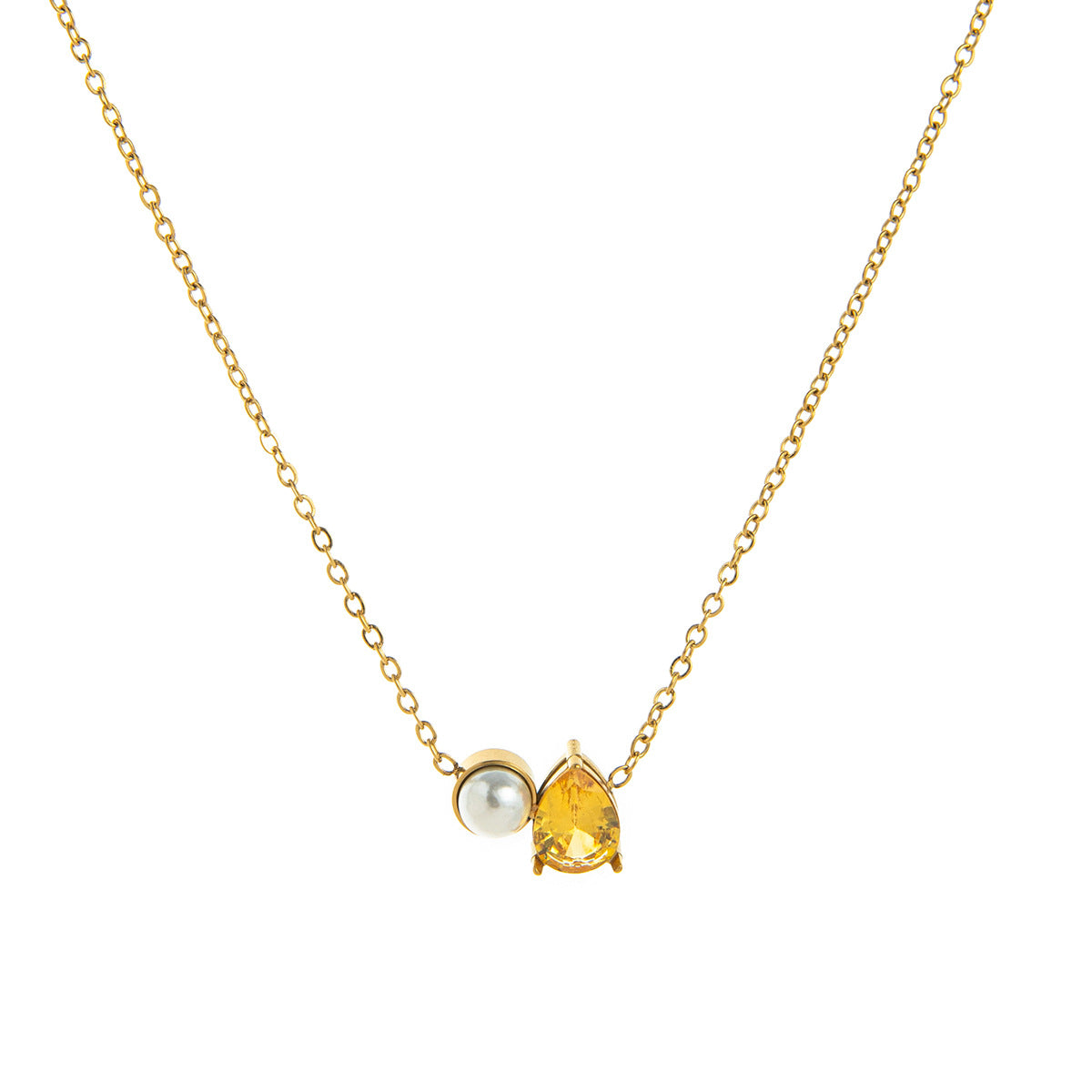 Pearl Birthstones Necklace