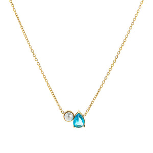 Pearl Birthstones Necklace