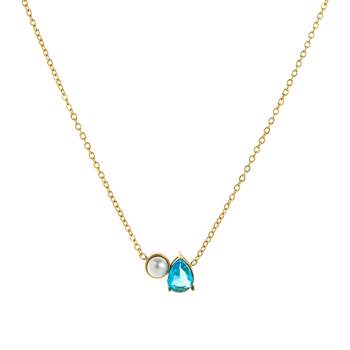 Pearl Birthstones Necklace