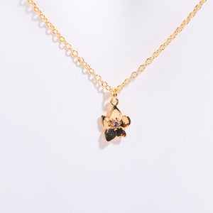 Mama's Bloom Birthstone Necklace