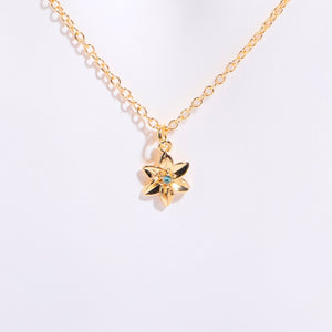 Mama's Bloom Birthstone Necklace