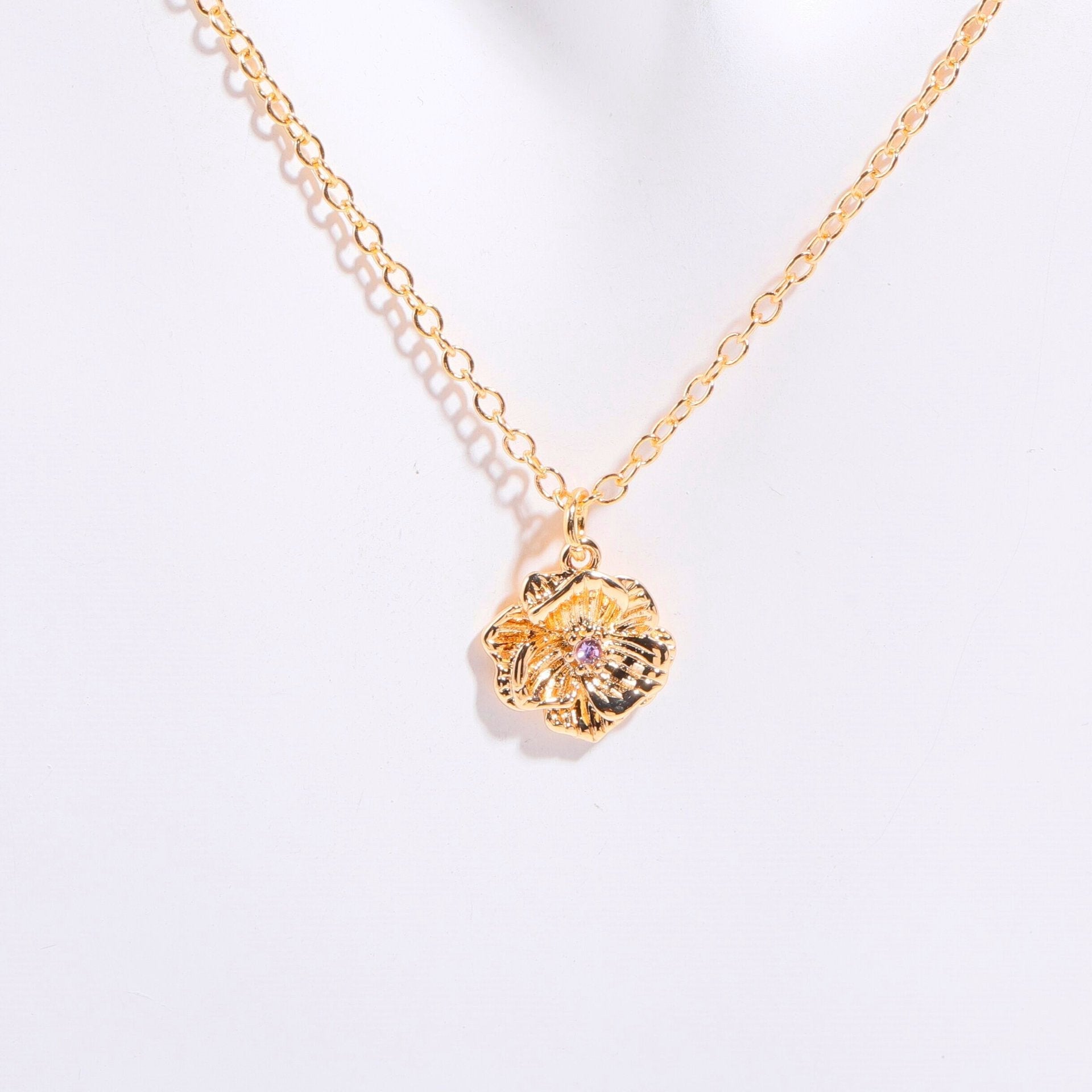 Mama's Bloom Birthstone Necklace Stella Harte