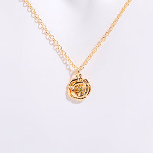 Mama's Bloom Birthstone Necklace