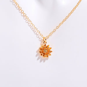Mama's Bloom Birthstone Necklace