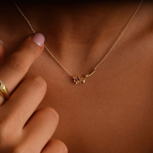 Mama's Bloom Birth Flower Necklace