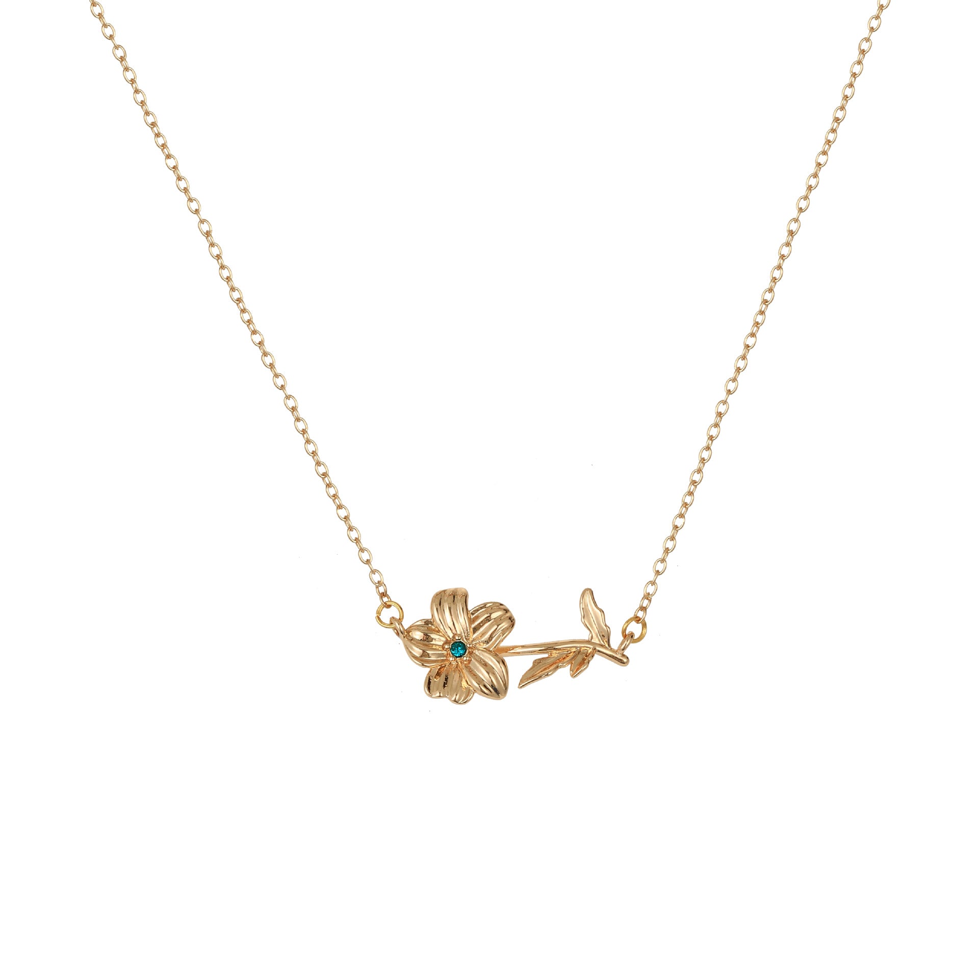 Mama's Bloom Birth Flower Necklace