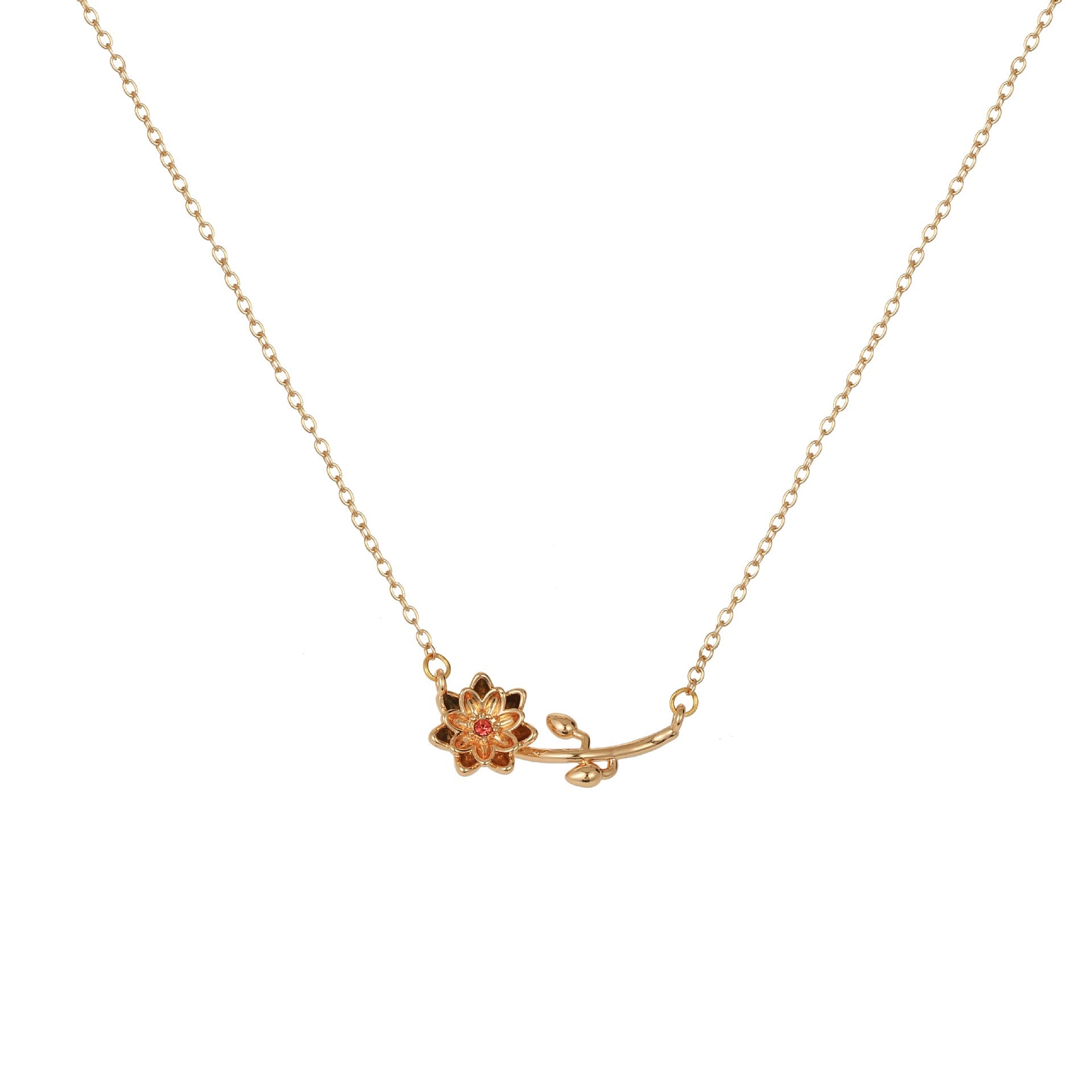 Mama's Bloom Birth Flower Necklace Stella Harte