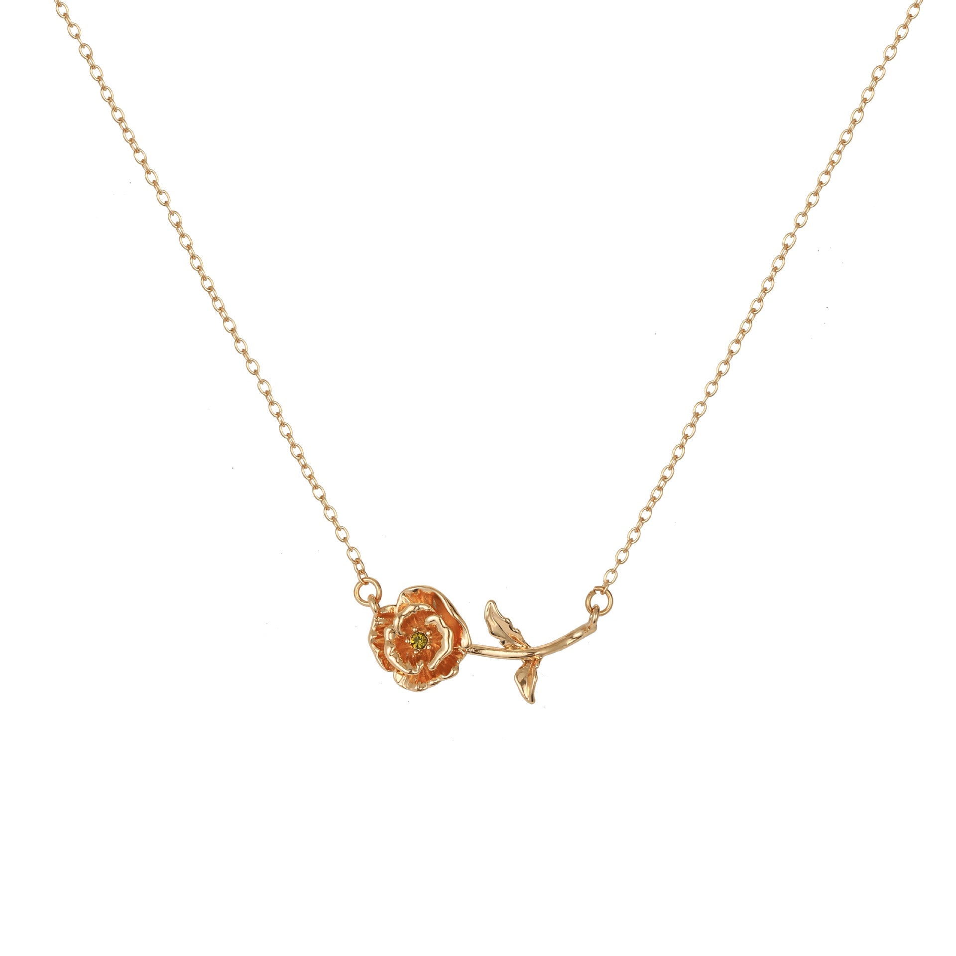 Mama's Bloom Birth Flower Necklace Stella Harte