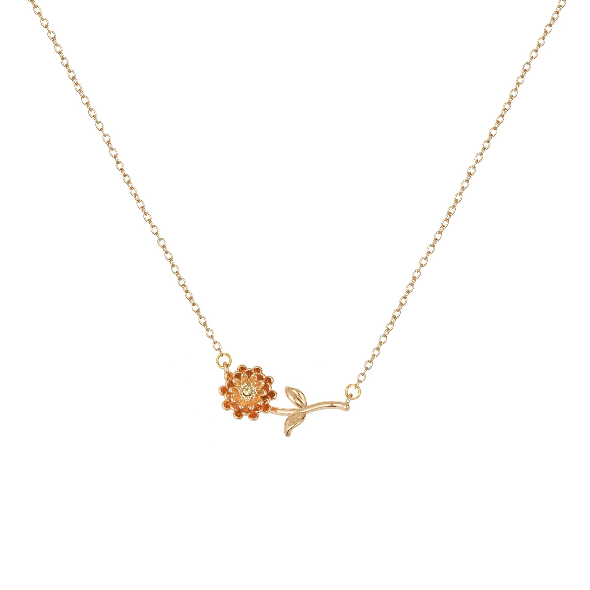 Mama's Bloom Birth Flower Necklace Stella Harte