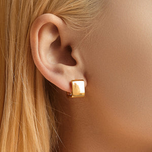 Open Square Hoops