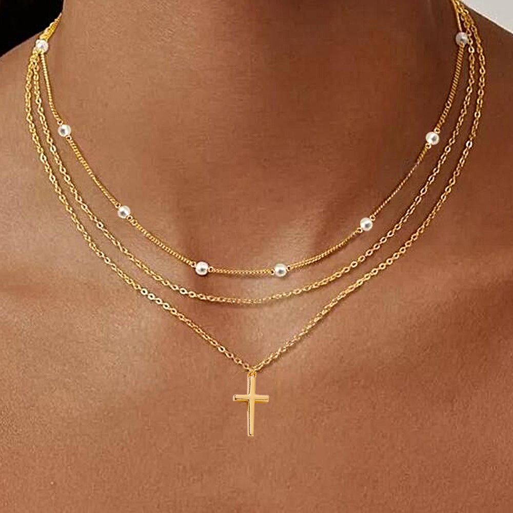Auric Pearl Sonata Layer Necklace Stella Harte