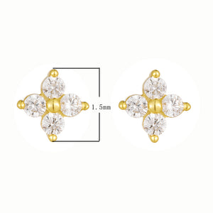 Celestial Cluster Stud Earrings