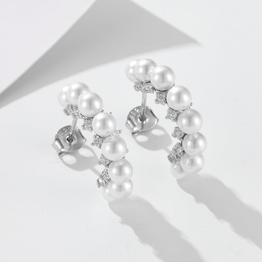 Lumina Pearl Earrings Stella Harte