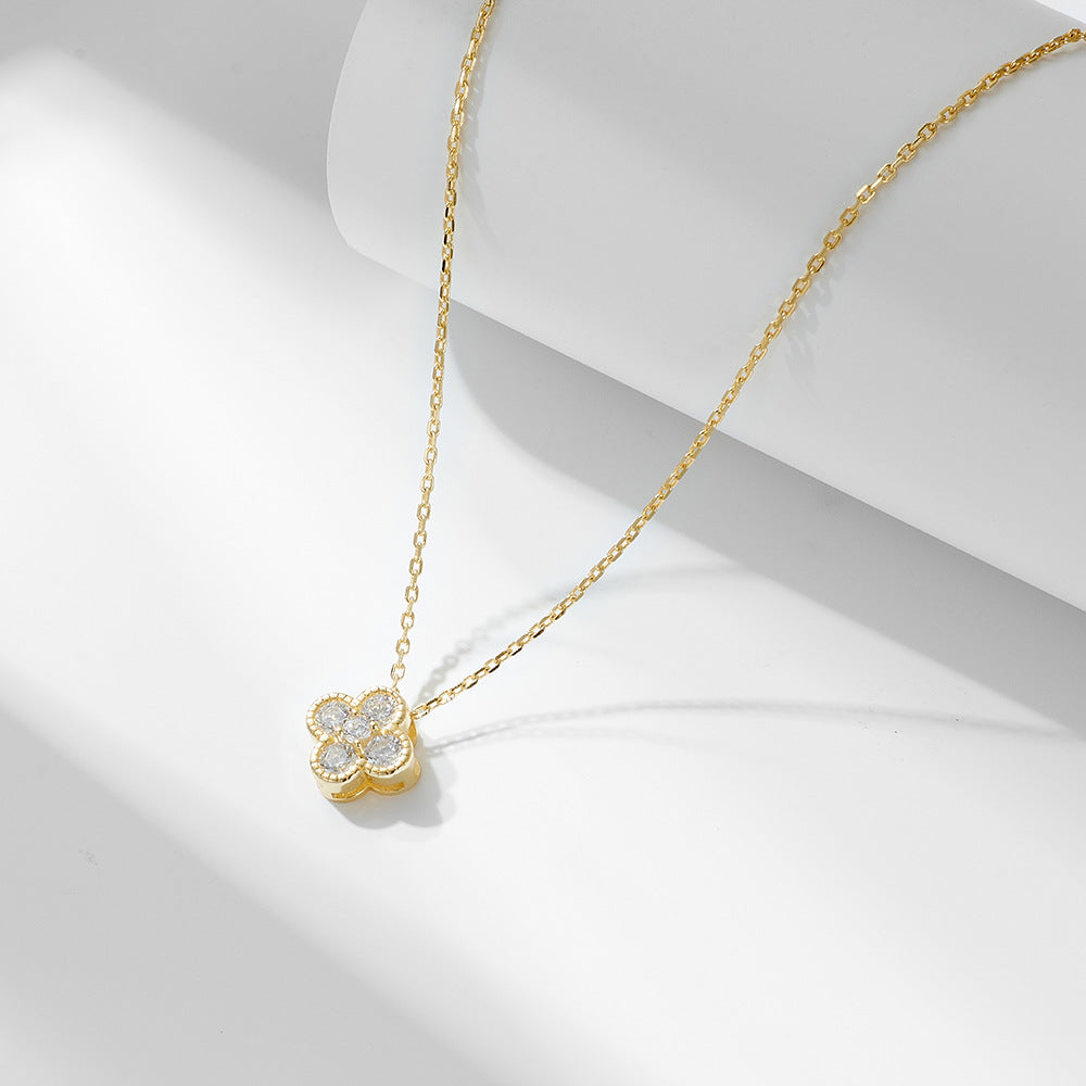 Dazzling Clover Necklace Stella Harte