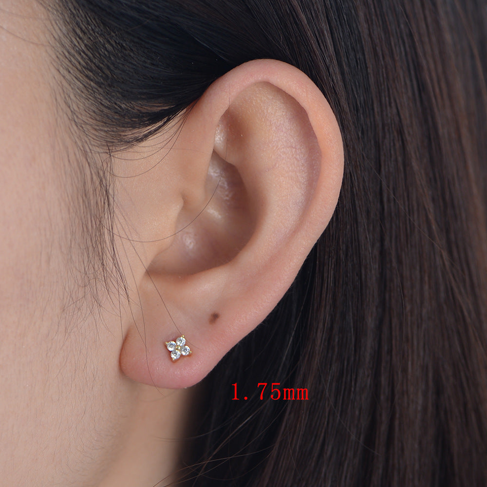 Celestial Cluster Stud Earrings Stella Harte