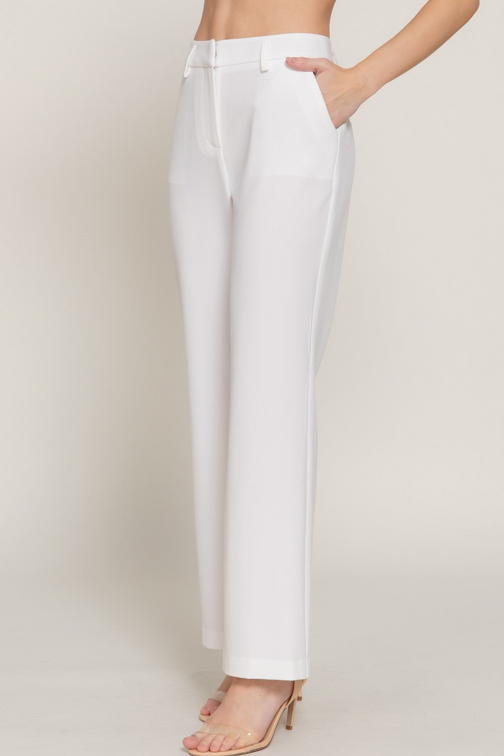 Straight Suit Pants