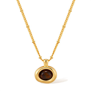 Tiger's Eye Ember Necklace