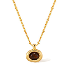 Tiger's Eye Ember Necklace