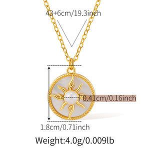 Sun Pearl Radiance Necklace