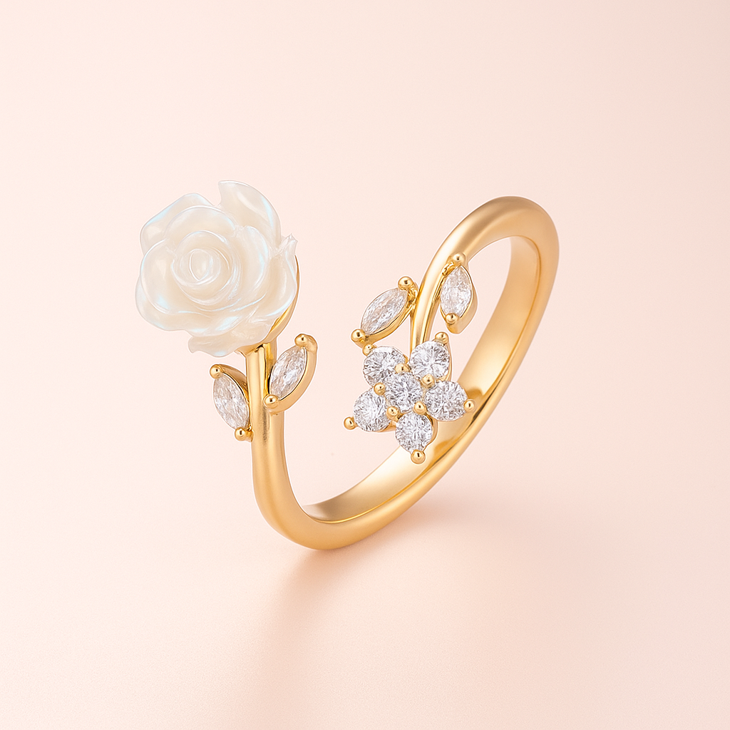 Celina Camellia Ring Stella Harte