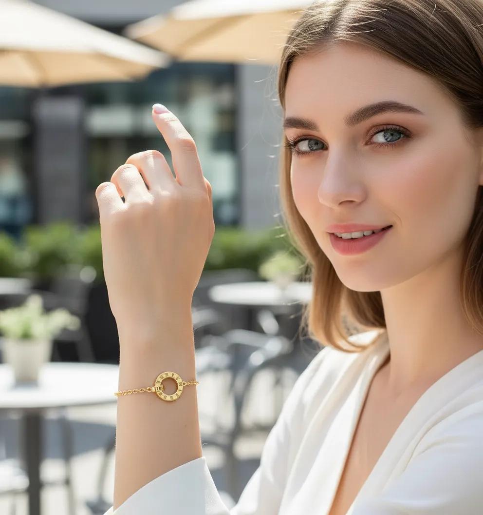 Roman Timeless Charm Bracelet
